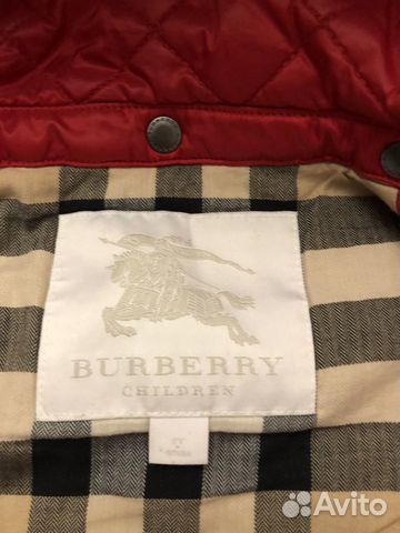 Куртка-пальто Burberry на 2 года Куртка-пальто Burberry на 2 года