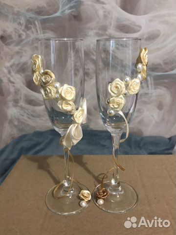 Бокалы свадебные