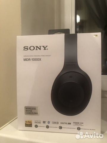 Беспроводные наушники Sony MDR-1000X как новые Беспроводные наушники Sony MDR-1000X как новые