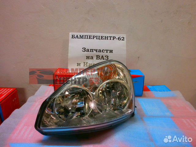 Фара левая Приора (аналог бош) новая