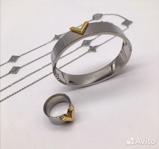Браслет Кольцо Колье Луи Витон Louis Vuitton LV Браслет Кольцо Колье Луи Витон Louis Vuitton LV