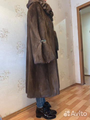 Норковая шуба в отличном состоянии