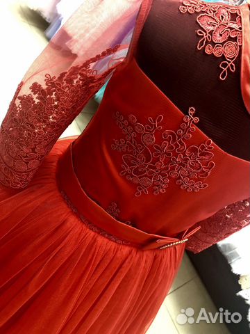 Платье красное Платье красное