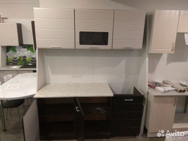 Кухонный гарнитур 1,5 м венге/дым