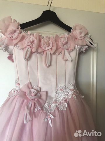 Платье праздничное для девочки 7-8 лет