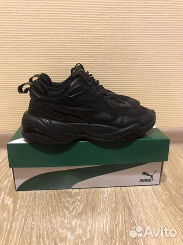 puma thunder desert black