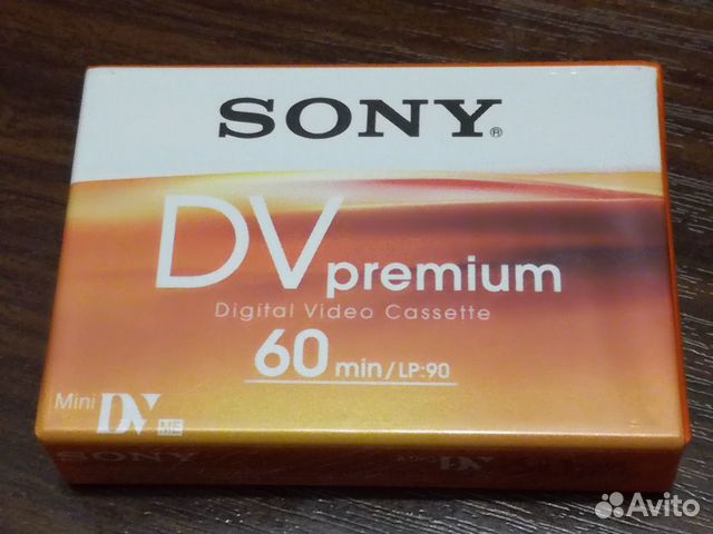 Видеокассета miniDV Sony DV premium Видеокассета miniDV Sony DV premium