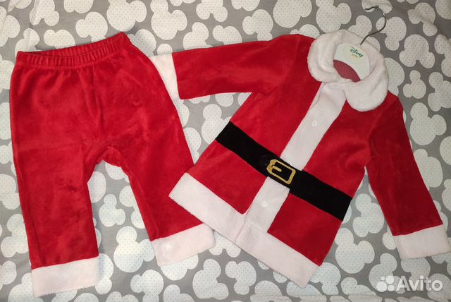 Костюмчик Деда Мороза 74р