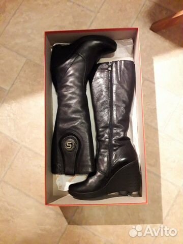 Сапоги женские. Размер 38. натуральная кожа, мех Сапоги женские. Размер 38. натуральная кожа, мех
