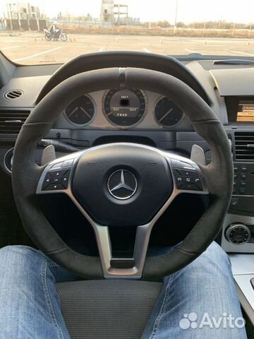 Руль Mercedes-Benz C63 AMG Edition 507 алькантара