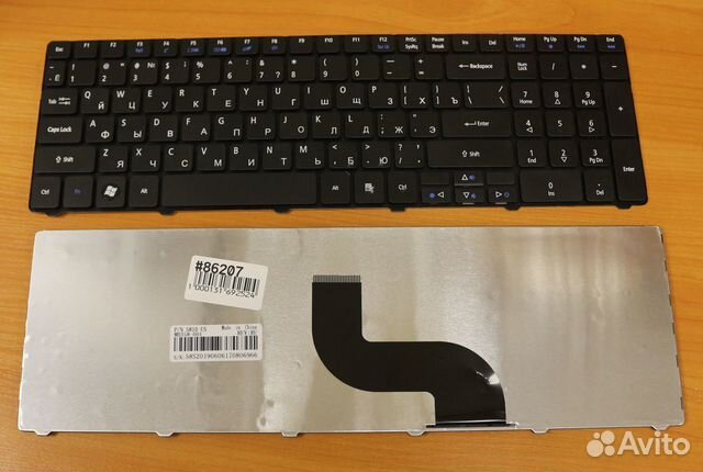 Новая клавиатура для ноутбука Acer Aspire 5250
