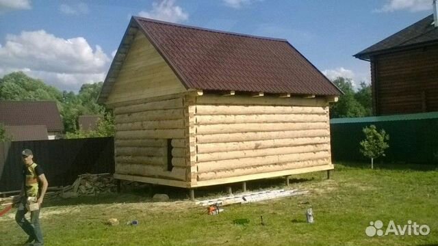 Сруб бани 3х4 Сруб бани 3х4