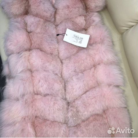 Меховая жилетка из песца Меховая жилетка из песца