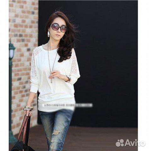 Кофта с кружевом Кофта с кружевом