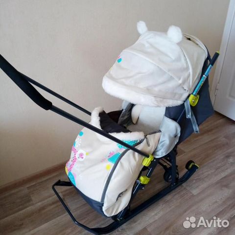 Коляска санки
