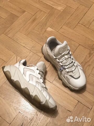 Белые кроссовки ASH оригинал