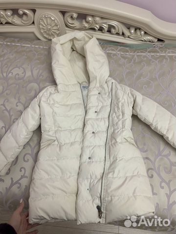 Пуховик для девочки Armani 130cm