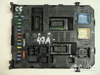 Блок управления двигателем siemens SID803A С5 407