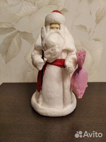 Дед мороз с посохом и мешком. СССР