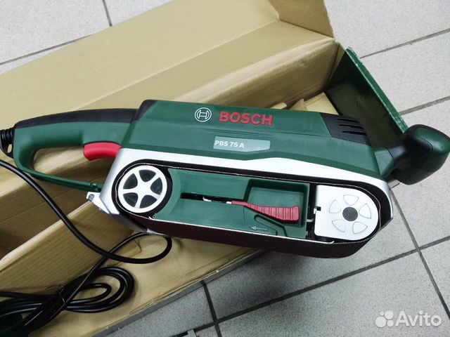 Ленточная шлифмашина Bosch PBS 75 A (новая)