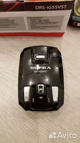 Антирадар с GPS Supra DRS-iG55VST Антирадар с GPS Supra DRS-iG55VST