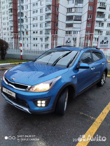 KIA Rio X-Line 1.4 AT, 2019, 5 000 км