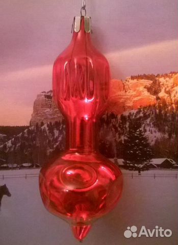 Елочные игрушки советские. Фонарь - уникальная