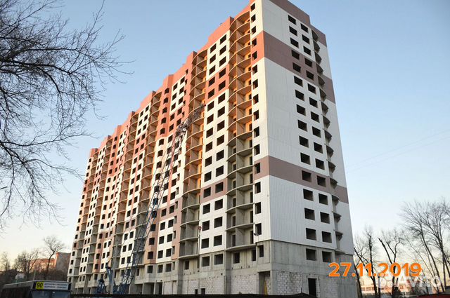 2-к квартира, 43.1 м², 2/17 эт.