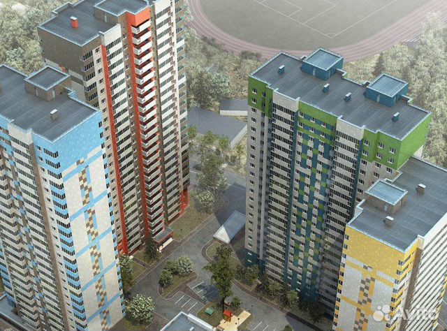 3-к квартира, 77.8 м², 7/22 эт.