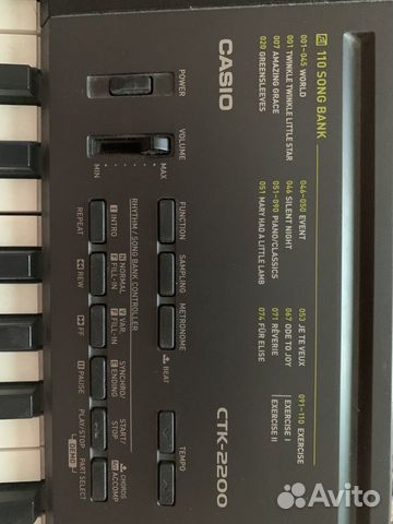Синтезатор casio CTK-2200 Синтезатор casio CTK-2200