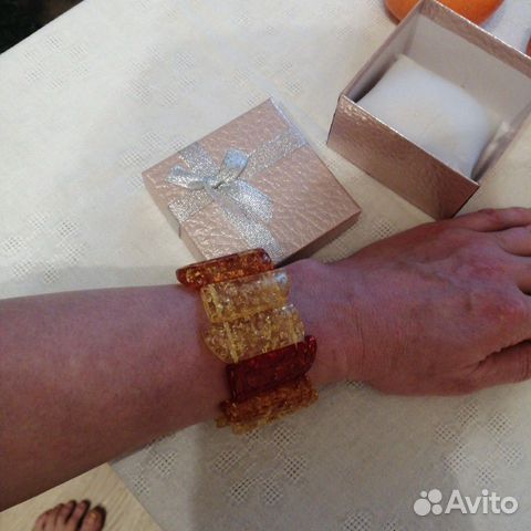 Браслет из янтаря