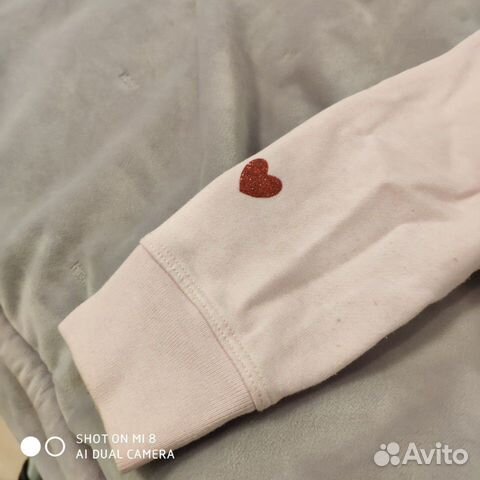 Байковая кофточка для девочки 4-6 лет