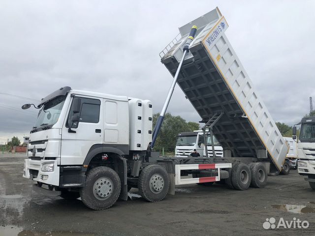 Самосвал Howo HW76, Газовый двигатель CNG Самосвал Howo HW76, Газовый двигатель CNG