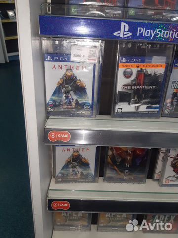 Игра для PS4 Anthem запечатанная Игра для PS4 Anthem запечатанная