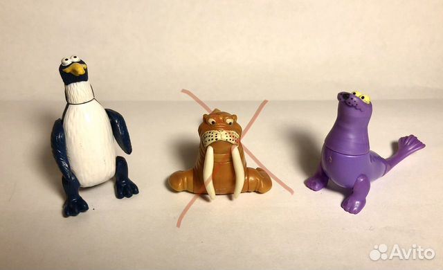 Игрушки из Kinder Сюрприз «Полярные льды» Игрушки из Kinder Сюрприз «Полярные льды»