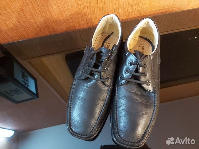 Итальянские мужские туфли из натуральной кожи