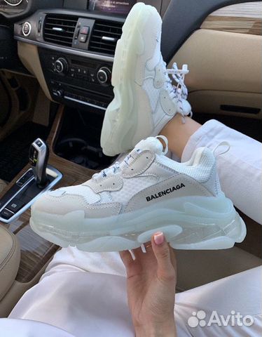 Кроссовки Balenciaga Triple s белые