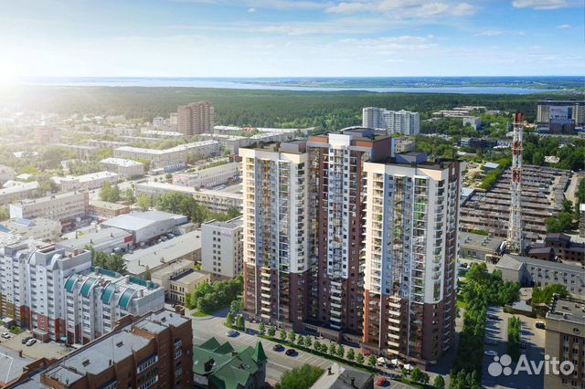 Студия, 59.8 м², 12/25 эт. Студия, 59.8 м², 12/25 эт.