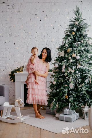 Комплект для мамы и дочки на фотосессию,праздник