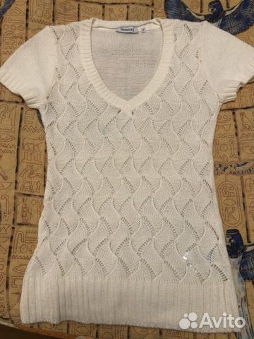 Пуловер без рукавов Пуловер без рукавов