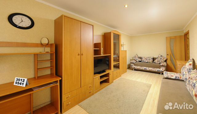 

1-к. квартира, 36 м², 2 кровати