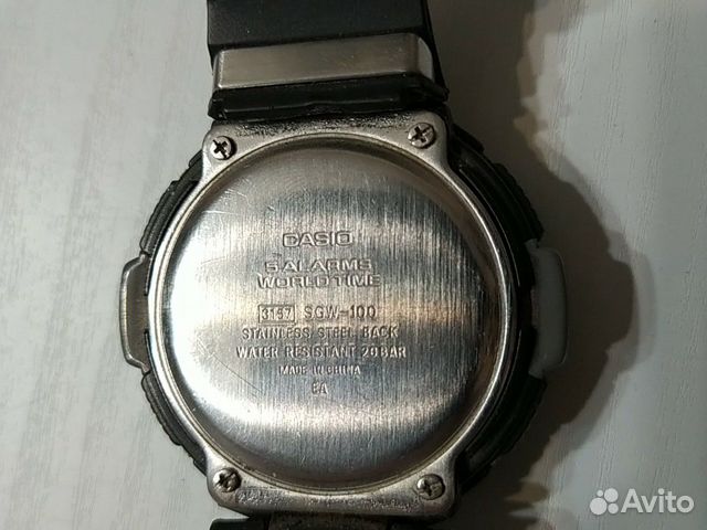 Часы Casio SGW-100 Часы Casio SGW-100