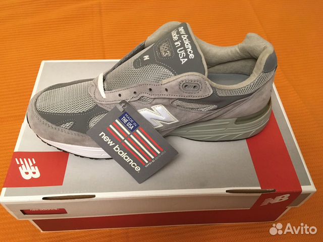 Кроссовки New Balance 993 (Made in USA) полнота 4E Кроссовки New Balance 993 (Made in USA) полнота 4E