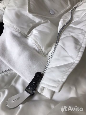 Бомбер alpha industries Ma-1 белый xl размер
