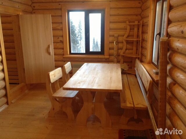 Сруб бани 6 х 8,1 м, из оцб. Зимний лес. Монтаж Сруб бани 6 х 8,1 м, из оцб. Зимний лес. Монтаж