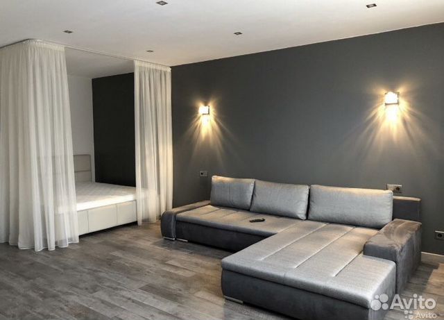 

1-к. квартира, 60 м², 2 кровати