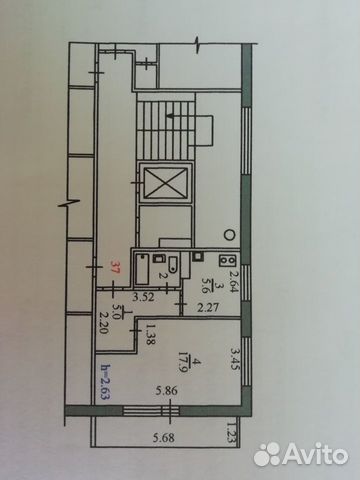 1-к квартира, 32 м², 10/10 эт.