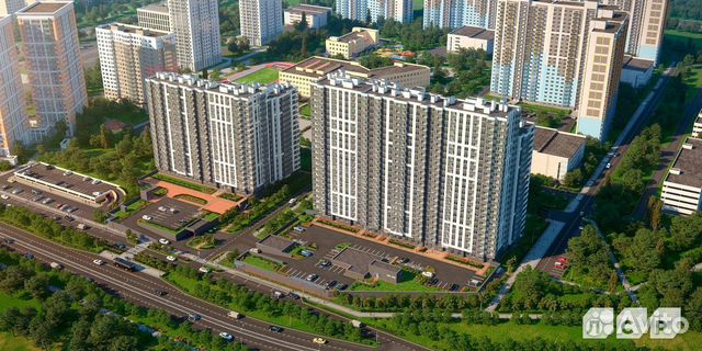 1-к квартира, 35.7 м², 23/24 эт. 1-к квартира, 35.7 м², 23/24 эт.