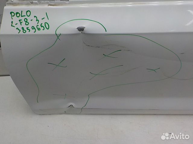 Дверь передняя левая на Volkswagen Polo (Sed RUS)