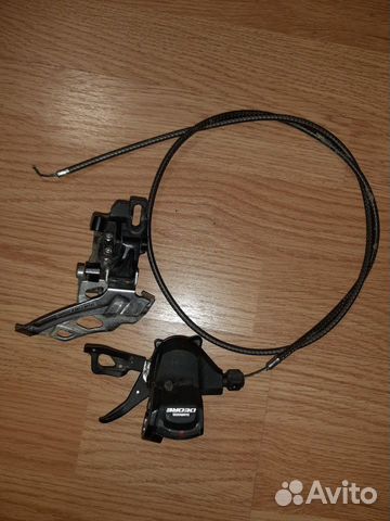 Передний переключатель shimano deore